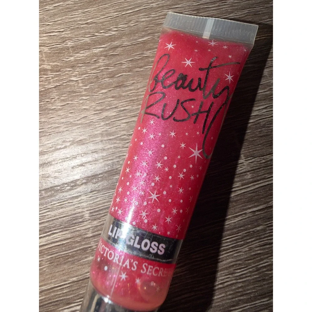 Victoria's Secret Beauty Rush Lip Gloss‎ Tiny Bubbles Shimmer Shine Squeeze Tube